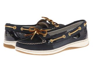 Sperry Top Sider Angelfish Womens Slip on Shoes (Black)