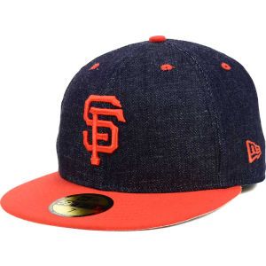 San Francisco Giants New Era MLB Team Color Denim 59FIFTY Cap