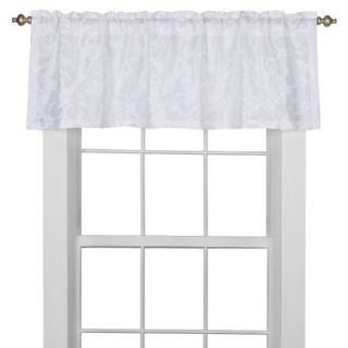 Lily Window Valance   White (55x18)