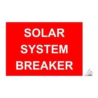 NEC Solar System Breaker Label VLT 13446 Electrical Alternative Energy  Message Boards 