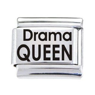 Italian Charms Laser Drama Queen Body Candy Jewelry