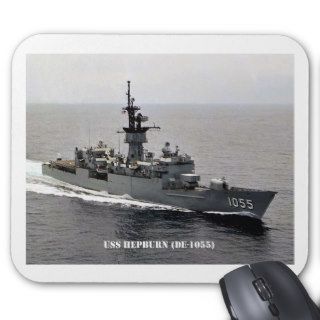 USS HEPBURN (DE 1055) MOUSE MATS