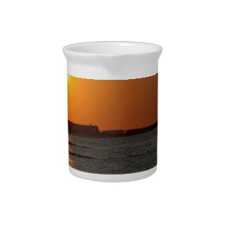 Cape Cod Sunrise Drink Pitcher