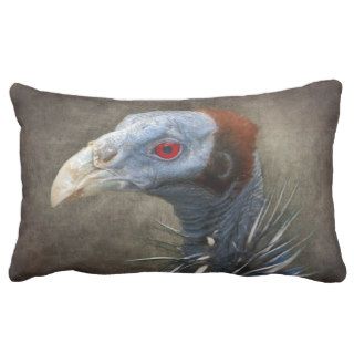 Mr. Burns (vulture guinea fowl) Pillows