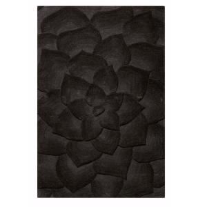 Home Decorators Collection Corolla Black 5 ft. 3 in. x 8 ft. Area Rug 4172415210