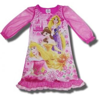 Disney Princesses "Enchanted" pink nightgown for toddler girls   4T Infant And Toddler Nightgowns Clothing