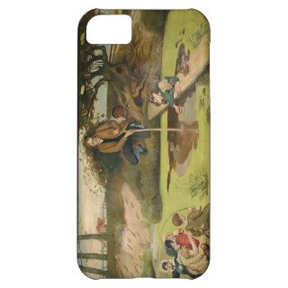 Ford Madox Brown Dalton Collecting Marsh Fire Gas iPhone 5C Cases
