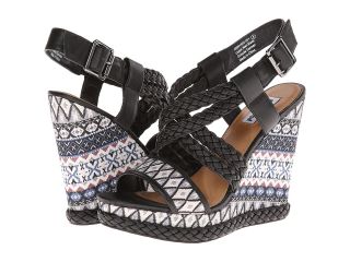 Not Rated Monaco Womens Wedge Shoes (Black)