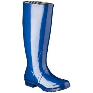 Womens Classic Knee High Rain Boot   Marine Blue 7