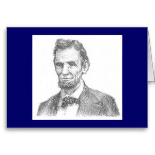 Paul McGehee "Abraham Lincoln" Card