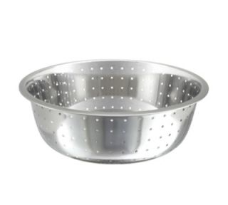 Winco 15 in Chinese Colander w/ 5mm Holes, Stainless