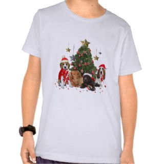 Beagle ,Cocker,Basset  Christmas Shirts