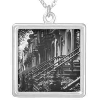 Stoops on 19th Century Brooklyn Row Houses Custom Jewelry