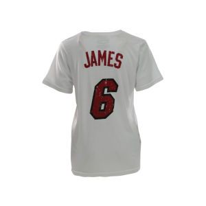 Miami Heat Lebron James Industry Rag NBA Triblend T Shirt