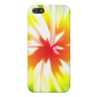 Green Yellow Red Tie Dye iPhone 5 Cover
