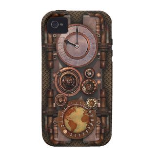 Steampunk timepiece v2 vibe iPhone 4 case