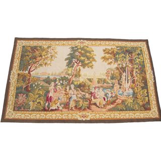 Chinese French style Rug (4'4 x 7') Herat Oriental 5x8   6x9 Rugs