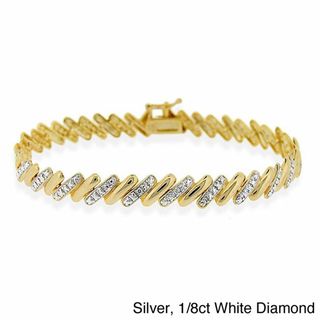 DB Designs Sterling Silver Diamond Accent San Marco Bracelet DB Designs Diamond Bracelets
