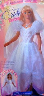 Barbie MY SIZE BRIDE DOLL 3 Feet Tall w Adjustable Clothes (1994) Toys & Games
