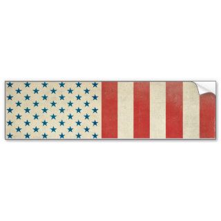 American Civil Flag Bumper Sticker