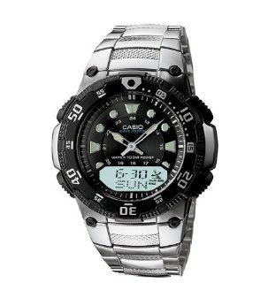Casio Waveceptor Ana Digi Watch featuring Atomic Timekeeping plus Alarm, Light, World Time and More Functions SI2054  
