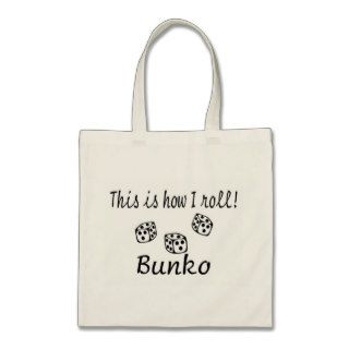This Is How I Roll Bunko Canvas Bag