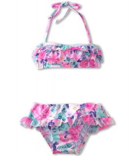 Seafolly Kids Cottage Garden Ballerina Skirtini Girls Swimwear Sets (Pink)