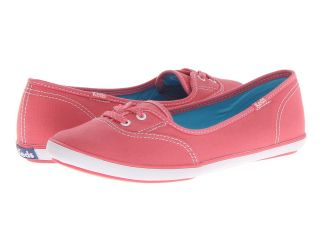 Keds Teacup CVO Canvas Womens Lace up casual Shoes (Coral)