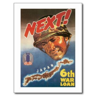 Next Japan ~ 6th War Loan U.S. M    e Corp Postcards