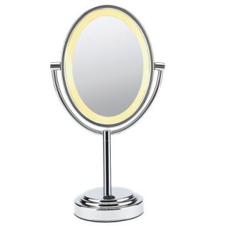 Conair Oval Mirror   Polished Chrome