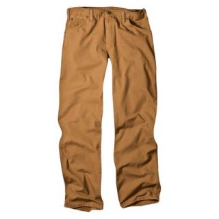 Dickies Mens Relaxed Fit Duck Jean   Brown Duck 48x32