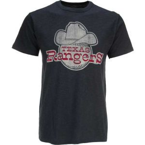 Texas Rangers 47 Brand MLB Scrum Coop Logo T Shirt