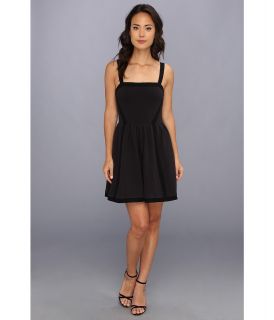 Juicy Couture Solid Ottoman Cocktail Dress Womens Dress (Black)