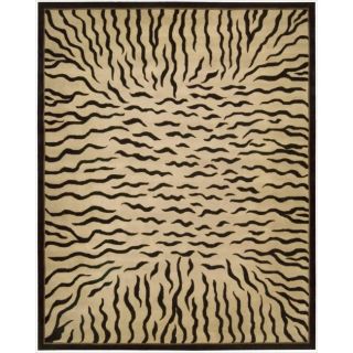 Nourison Hand tufted Dimensions Ivory Rug (8 X 11)