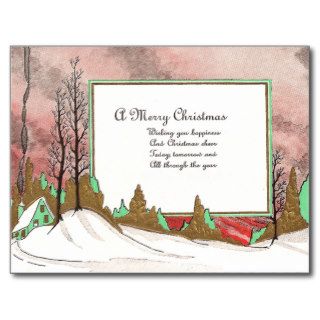 Vintage Christmas Post Cards