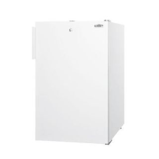 Summit Appliance 2.8 cu. ft. Upright Freezer with Lock in White FS407L