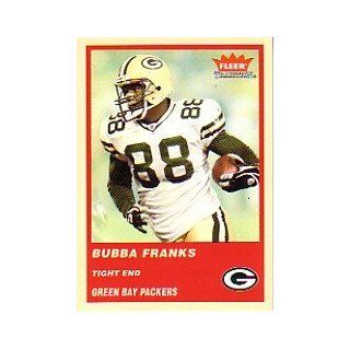 2004 Fleer Tradition #281 Bubba Franks Sports Collectibles