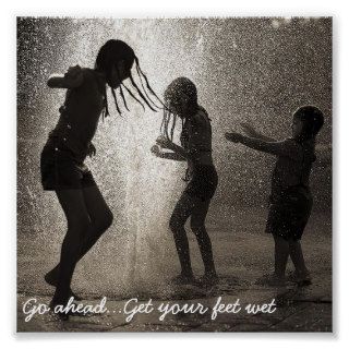 feetwet, Go aheadGet your feet wet Poster