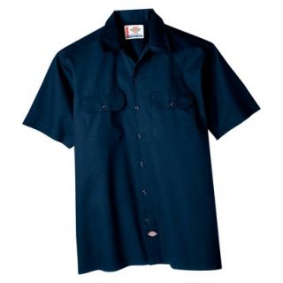 Dickies Mens Original Fit Short Sleeve Work Shirt   Dark Navy L