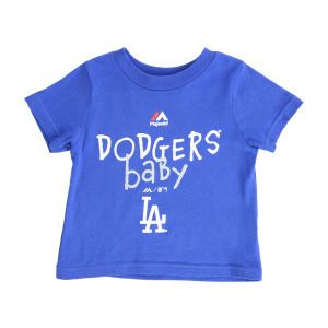 Los Angeles Dodgers Majestic MLB Infant Born Into This T Shirt