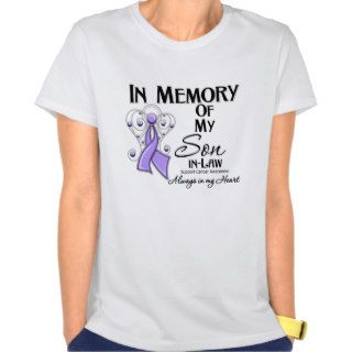In Memory of My Son in Law Cancer Awareness T shirts
