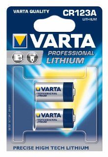 Varta CR 123 A Photo Lithium 1600 mAh Lithium 2er Pack Elektronik