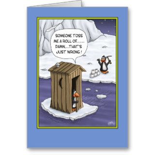 Funny Birthday Cards Penguin Pranks