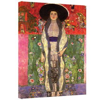 Gustav Klimt 'Adele Bloch Bauer' Gallery wrapped Canvas Art ArtWall Canvas