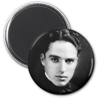 Charlie Chaplin Portrait Refrigerator Magnet