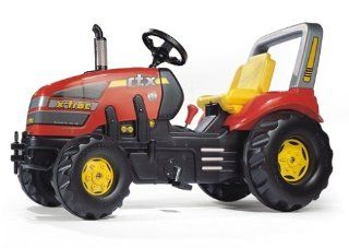 rolly toys 03 556 4   x  Trac Traktor mit Zweigangschaltung und Bremse 119 cm Spielzeug