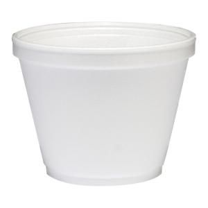 DART Insulated Foam Food Container, 12 oz., White, 500 Per Case DCC 12SJ20