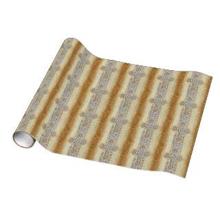 rhinestone incrusted marble Cross Wrapping paper