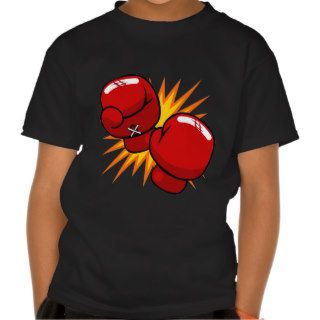 Cartoon Boxing Gloves Tee Shirts