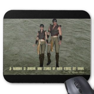 Warrior Creed 001 Mouse Pads